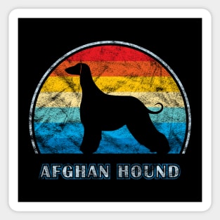 Afghan Hound Vintage Design Dog Sticker